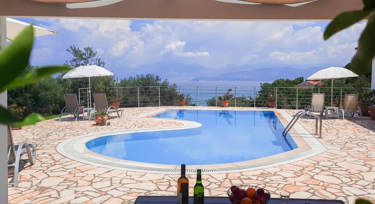 Villa Olive Grove And Sea View Agios Spyridon  المظهر الخارجي الصورة