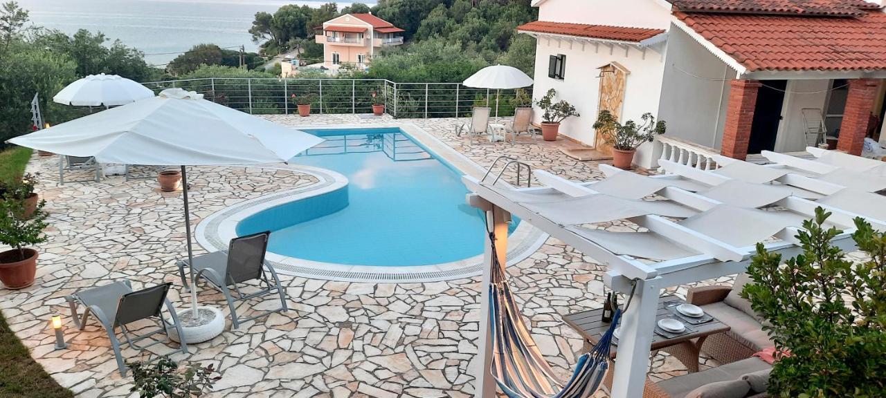 Villa Olive Grove And Sea View Agios Spyridon  المظهر الخارجي الصورة
