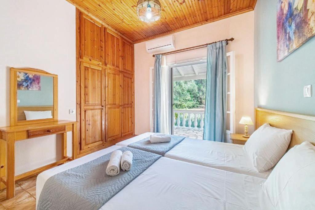 Villa Olive Grove And Sea View Agios Spyridon  المظهر الخارجي الصورة