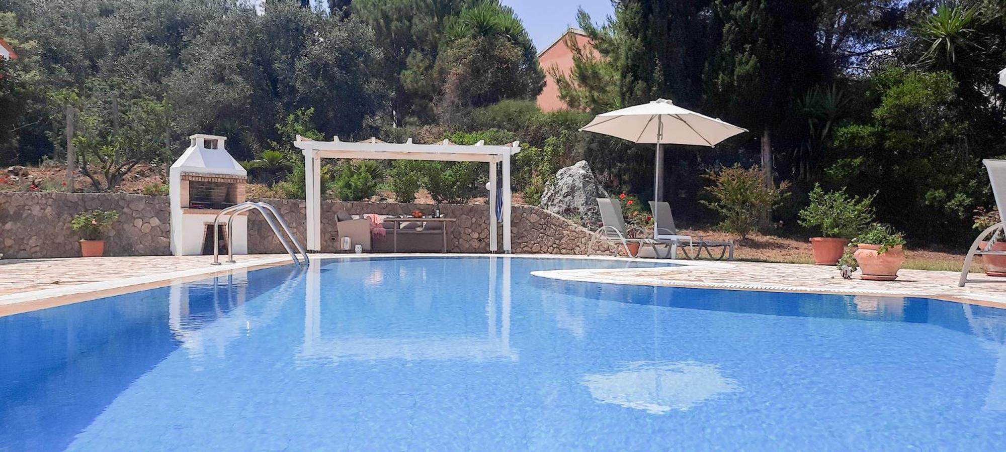Villa Olive Grove And Sea View Agios Spyridon  المظهر الخارجي الصورة