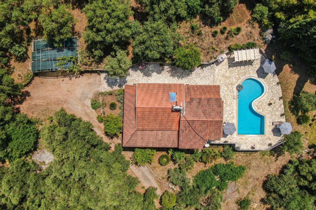 Villa Olive Grove And Sea View Agios Spyridon  المظهر الخارجي الصورة