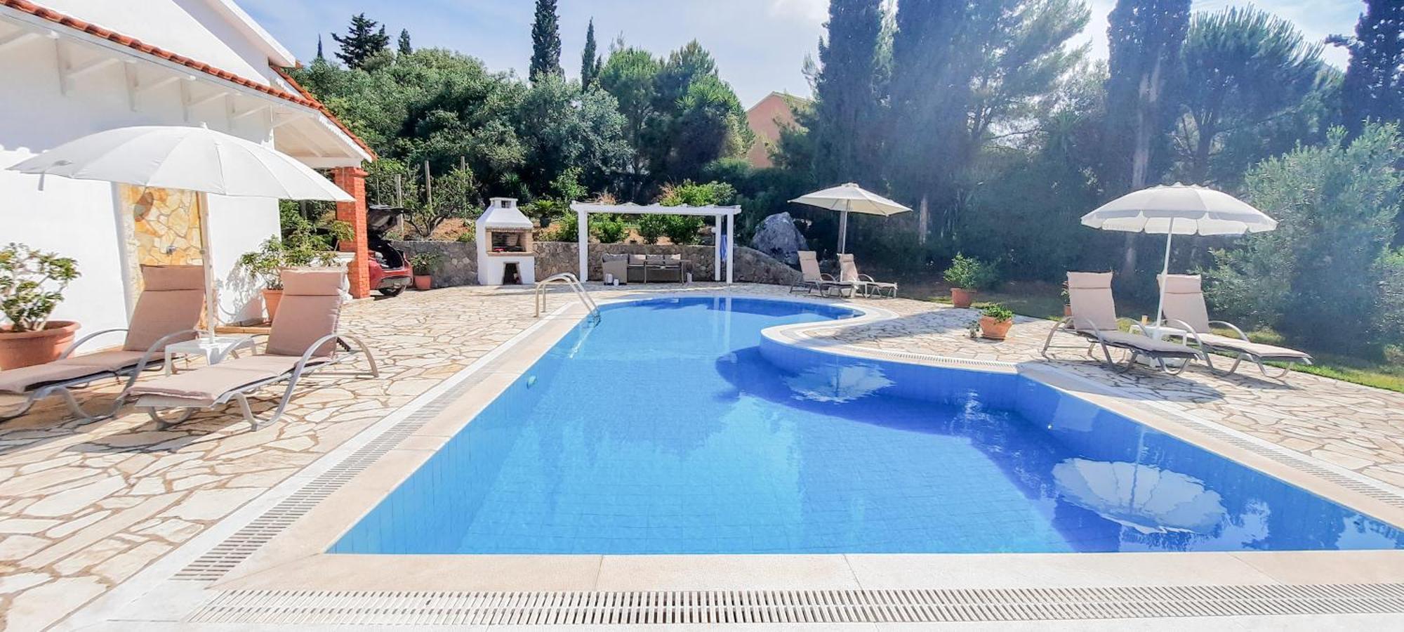 Villa Olive Grove And Sea View Agios Spyridon  المظهر الخارجي الصورة