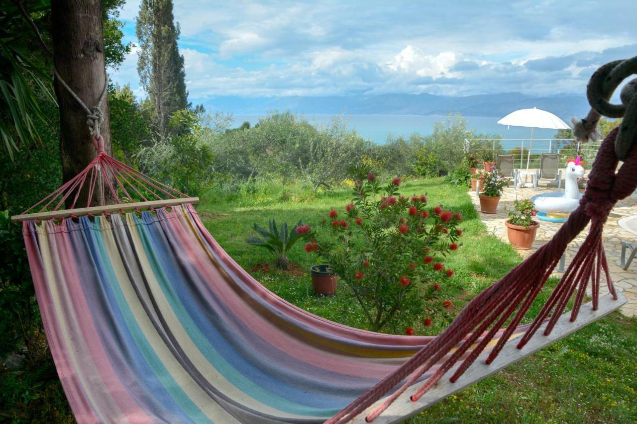 Villa Olive Grove And Sea View Agios Spyridon  المظهر الخارجي الصورة